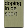 Doping in de sport by Felix Timmermans