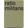 Ratio militans door A. Monshouwer