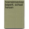 Hoensbroeckse beperk. schaal hersen door Hoenderdaal