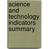 Science and technology indicators summary by Unknown