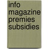 Info magazine premies subsidies by Pierik