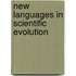 New languages in scientific evolution