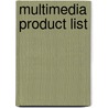 Multimedia product list by Maeyer