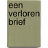 Een verloren brief