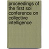 Proceedings of the First SoL Conference on Collective Intelligence door Onbekend