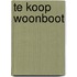 Te koop woonboot