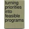 Turning priorities into feasible programs door J. Komen