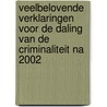 Veelbelovende verklaringen voor de daling van de criminaliteit na 2002 door P. Versteegh