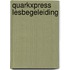 QuarkXpress lesbegeleiding