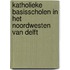 Katholieke basisscholen in het noordwesten van Delft