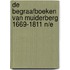 De begraafboeken van Muiderberg 1669-1811 N/E