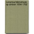Rumphius'bibliotheek op Ambon 1654-1702