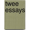 Twee essays by Rebergen