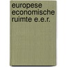 Europese economische ruimte e.e.r. door Marissing