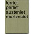 Ferriet perliet austeniet martensiet