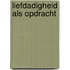 Liefdadigheid als opdracht