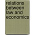 Relations between law and economics
