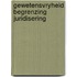 Gewetensvryheid begrenzing juridisering