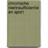 Chronische nierinsufficientie en sport