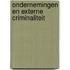 Ondernemingen en externe criminaliteit