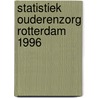 Statistiek ouderenzorg Rotterdam 1996 by J. Methorst