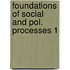 Foundations of social and pol. processes 1