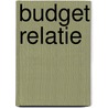 Budget Relatie by P. de Ridder
