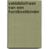 Vakbibliotheek van een handboekbinder
