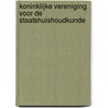 Koninklijke Vereniging voor de Staatshuishoudkunde door Onbekend
