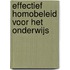 Effectief homobeleid voor het onderwijs