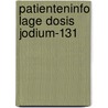 Patienteninfo lage dosis jodium-131 door N. Bergans