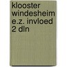 Klooster windesheim e.z. invloed 2 dln by Acquoy