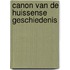 Canon van de Huissense geschiedenis