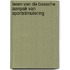 Leren van de BOSsche aanpak van Sportstimulering