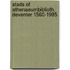 Stads of athenaeumbiblioth. deventer 1560-1985