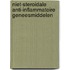 Niet-steroidale anti-inflammatoire geneesmiddelen