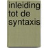 Inleiding tot de syntaxis