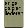 Enige galg'en liederen door C. Morgenstern