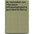 De methodiek van 'intensieve orthopedagogische gezinsbehandeling'
