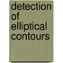 Detection of elliptical contours