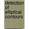 Detection of elliptical contours door Blokland