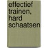 Effectief trainen, hard schaatsen