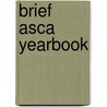 Brief ASCA yearbook door Onbekend