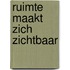 Ruimte maakt zich zichtbaar