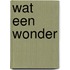 Wat een wonder