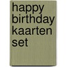 Happy birthday kaarten set by Carla de Jong