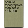 Bonaire topographical map scale 1:25,000 door Onbekend