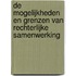 De mogelijkheden en grenzen van rechterlijke samenwerking