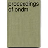 Proceedings of ONDM by Unknown