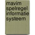 MAVIM spelregel informatie systeem